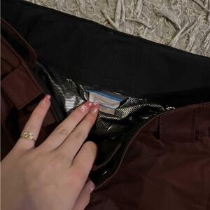 COLUMBIA DARK PURPLE SKI PANTS. Women's M